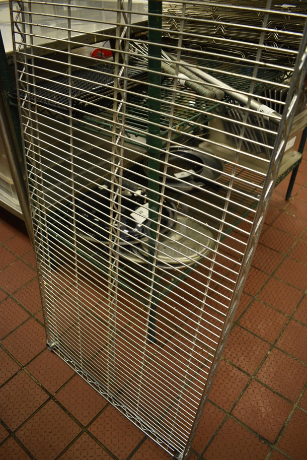Chrome Finish Metro Style Shelf. 60x24x1.5 - Image 3 of 3
