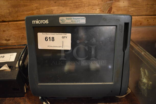 Micros 15" POS Monitor - Image 1 of 2