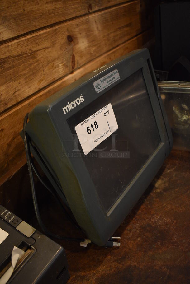 Micros 15" POS Monitor - Image 2 of 2