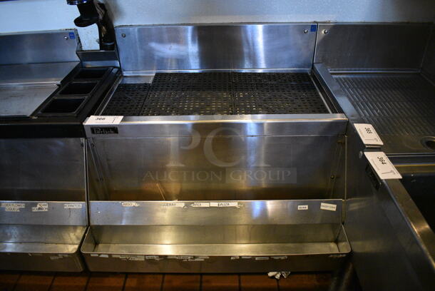 Perlick Stainless Steel Commercial Drainboard w/ Backsplash and Speedwell. BUYER MUST REMOVE. 30x29x36 - Image 1 of 4