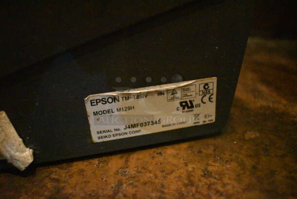 Epson Model M129H Receipt Printer. 6x8x6 - Image 4 of 4