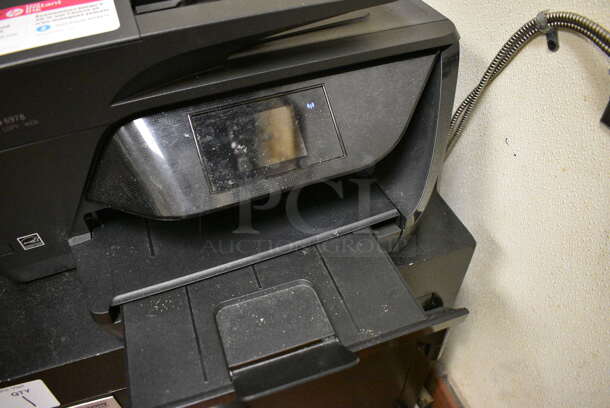 HP Officejet Pro 6978 Countertop Printer Fax Scanner Copier Machine. 18x19x9 - Image 3 of 5