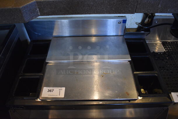 Stainless Steel Commercial Ice Bin w/ Backsplash and Speedwell. BUYER MUST REMOVE. 30x29x36 - Image 3 of 5