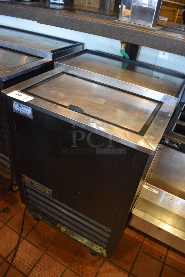 GREAT! 2005 True Model T-24-GC Stainless Steel Commercial Back Bar Cooler on Commercial Casters. 115 Volts, 1 Phase. 25x27x37 - Image 2 of 5