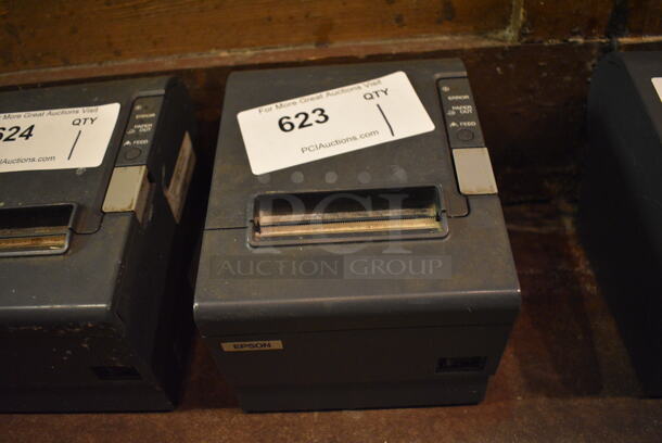 Epson Model M129H Receipt Printer. 6x8x6 - Image 1 of 4
