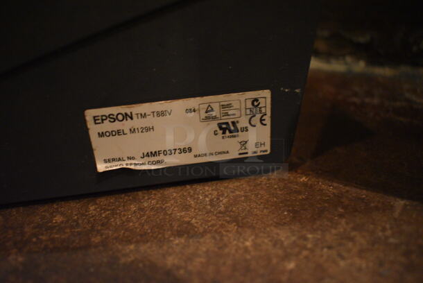 Epson Model M129H Receipt Printer. 6x8x6 - Image 4 of 4