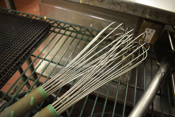 2 Metal Whisks. 24". 2 Times Your Bid! - Image 2 of 2