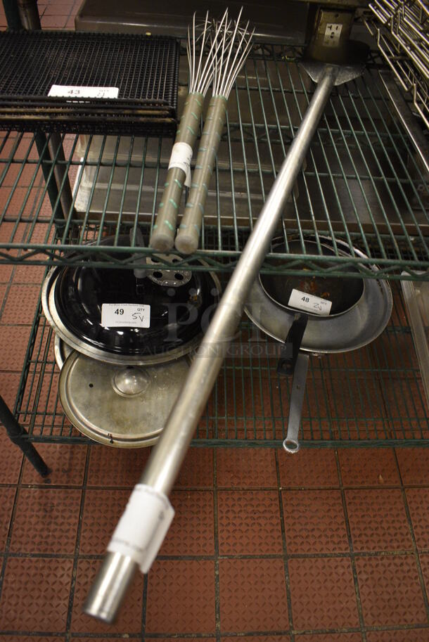 Metal Mixing Paddle. 42" - Image 1 of 2