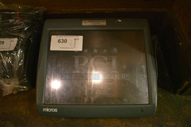 2 Micros 15" POS Monitors. 2 Times Your Bid! - Image 1 of 2