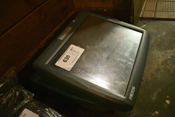 2 Micros 15" POS Monitors. 2 Times Your Bid! - Image 2 of 2