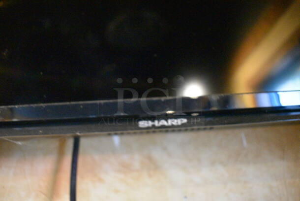 Sharp 42" Television. BUYER MUST REMOVE. We Will Not Ship This Item. Tested and Working! - Image 3 of 3