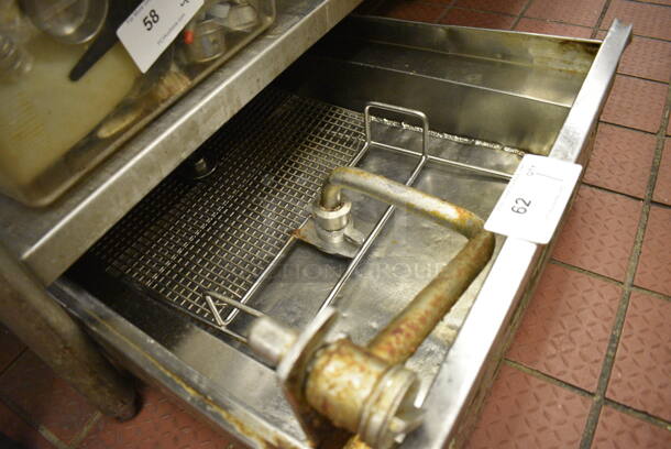 Stainless Steel Commercial Grease Trap for Fryer. 24x31x8 - Image 3 of 3