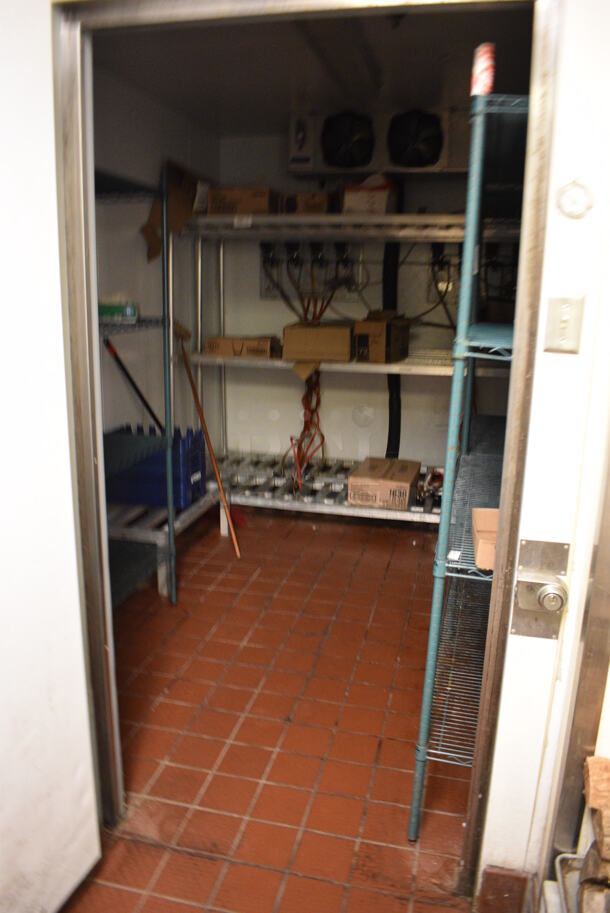 FANTASTIC! Imperial Walk In Cooler Box w/ Condenser and Compressor. Does Not Include Contents. BUYER MUST REMOVE. 12'x8'x8'. Unit Was Working When Restaurant Closed! - Image 2 of 9