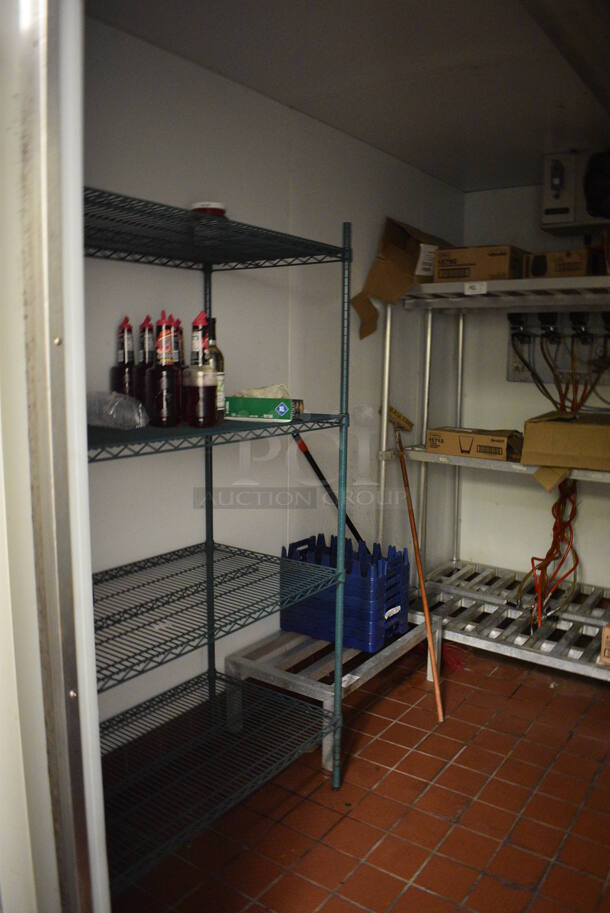 FANTASTIC! Imperial Walk In Cooler Box w/ Condenser and Compressor. Does Not Include Contents. BUYER MUST REMOVE. 12'x8'x8'. Unit Was Working When Restaurant Closed! - Image 8 of 9