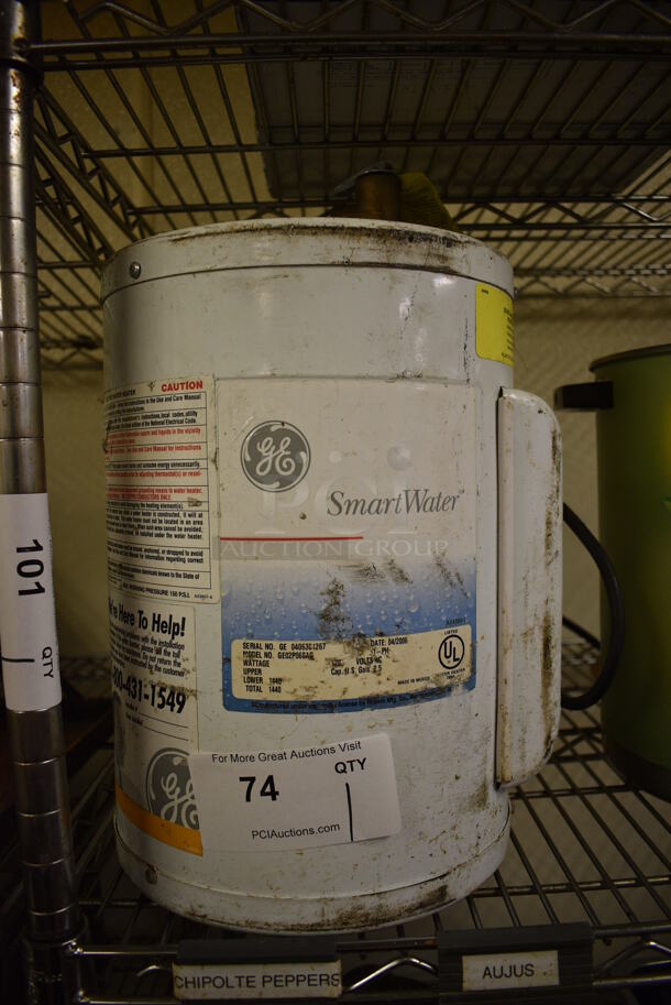 GE Model GE02P06SAG SmartWater Water Booster Heater. 10x11x14 - Image 1 of 3