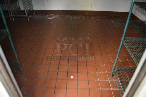 2 FANTASTIC! Imperial Walk In Boxes That Make Up One Walk Through Combo Box w/ 2 Condensers and 2 Compressors. Does Not Include Contents. BUYER MUST REMOVE. Cooler: 22'x12'x8'. Freezer: 12'x7.5'x7.5'. 2 Times Your Bid! Unit Was Working When Restaurant Closed! - Image 2 of 12
