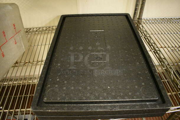 ALL ONE MONEY! Lot of 3 Various Items; Brown Door and 2 Black Pieces! 16x17x1, 17x24x1.5 - Image 3 of 3