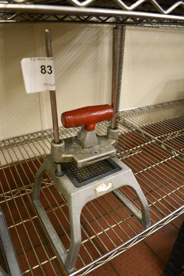 Metal Countertop Vegetable Slicer. 9x9x16 - Image 2 of 4
