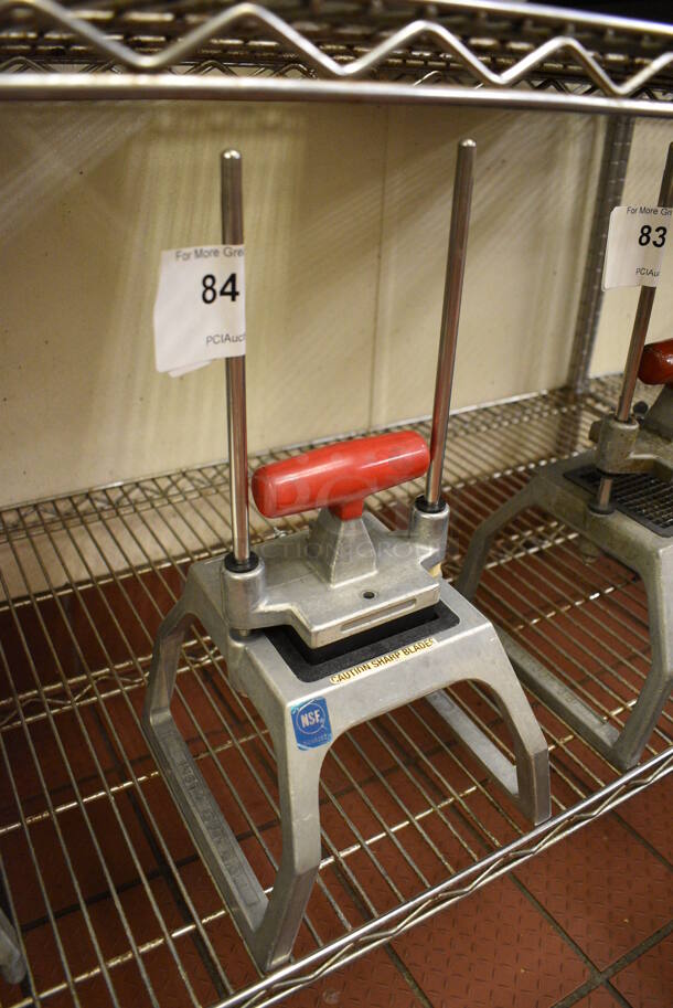 Metal Countertop Vegetable Slicer. 9x9x16 - Image 2 of 3