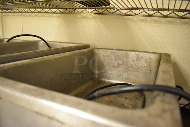 APW Wyott Model W-3V Stainless Steel Commercial Countertop Food Warmer. 120 Volts, 1 Phase. 14.5x23x9. Unit Was Working When Restaurant Closed! - Image 2 of 4