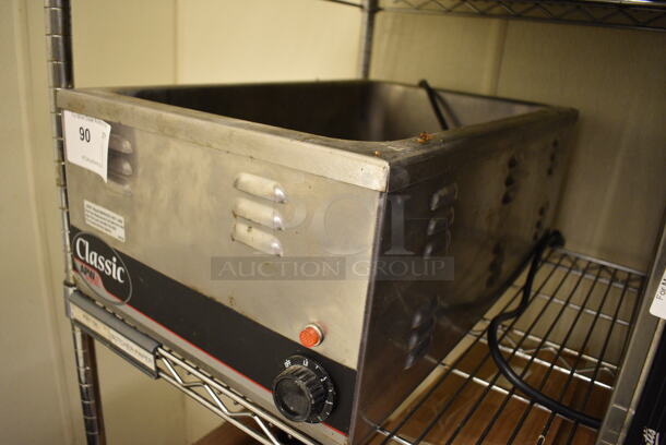 APW Wyott Model W-3V Stainless Steel Commercial Countertop Food Warmer. 120 Volts, 1 Phase. 14.5x23x9. Unit Was Working When Restaurant Closed! - Image 2 of 3