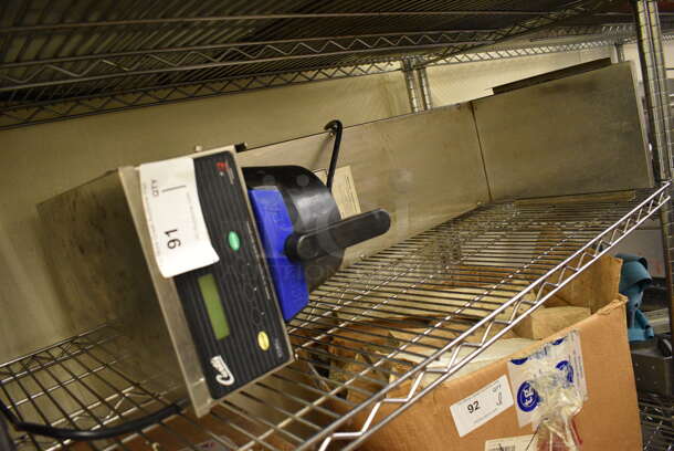 NICE! Curtis Model TCTS10067 Stainless Steel Commercial Countertop Iced Tea Machine w/ Poly Brew Basket. 120 Volts, 1 Phase. 10x21x34. Unit Was Working When Restaurant Closed! - Image 3 of 4