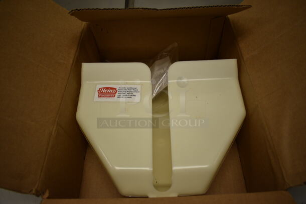 2 Heinz White Poly Inserts for Condiment Dispenser. 15x7x19. 2 Times Your Bid!