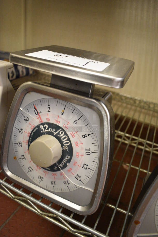 Taylor Metal Countertop Food Portioning Scale. 7x7x9 - Image 2 of 3