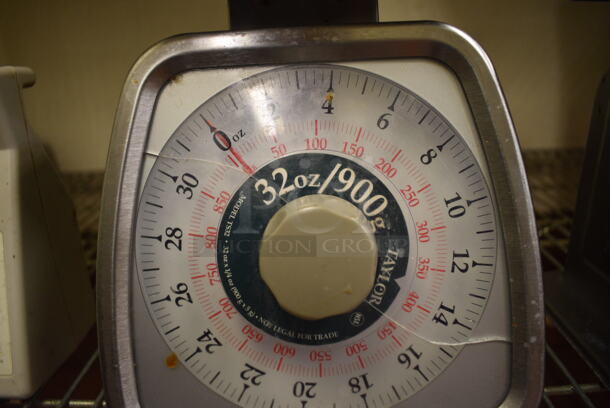 Taylor Metal Countertop Food Portioning Scale. 7x7x9 - Image 3 of 3