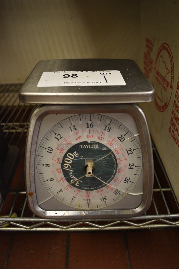 Taylor Metal Countertop Food Portioning Scale. 7x7x9 - Image 1 of 3