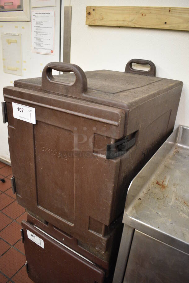 Carlisle Model NPC300N Brown Poly Insulated Food Carrying Case. 17x24.5x25 - Image 2 of 4