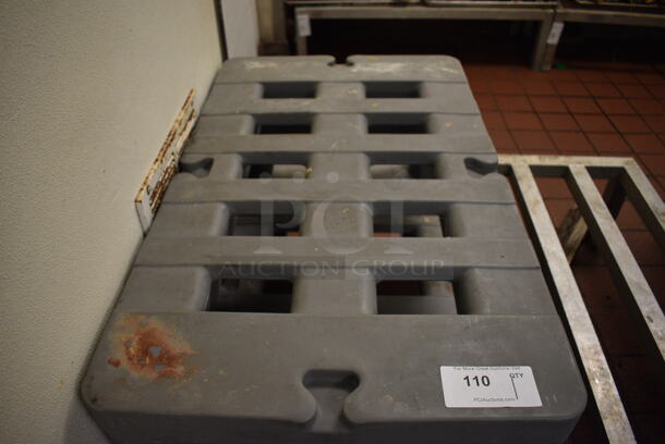 Gray Poly Dunnage Rack. 36x22x12 - Image 2 of 2