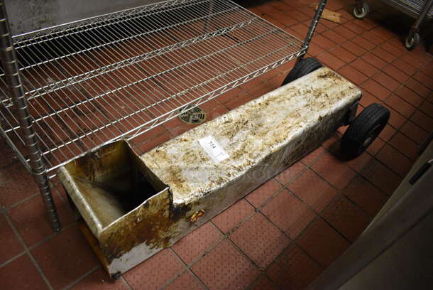 Metal Commercial Shortening Shuttle. 17x12x47 - Image 1 of 3