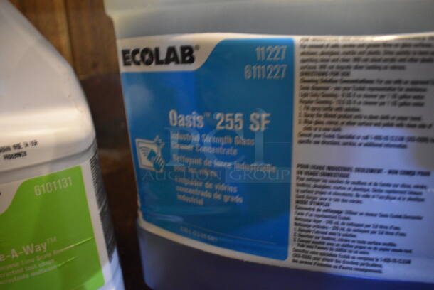 5 Various Cleaner; BioMop Plus, Murphy's Oil Soap, Ecolab Kool Klene No Thaw Freezer Cleaner, Ecolab Lime-A-Way Multipurpose Lime Scale Remover, Ecolab Oasis 255 SF Industrial Strength Glass Cleaner Concentrate. 5 Times Your Bid! - Image 6 of 6