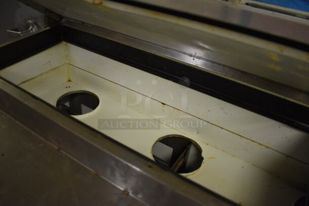 GREAT! 2006 True Model TPP-60D-2 Stainless Steel Commercial Pizza Prep Table w/ 2 Drawers and Door on Commercial Casters. 115 Volts, 1 Phase. 60x33x42. Unit Was Working When Restaurant Closed! - Image 3 of 7