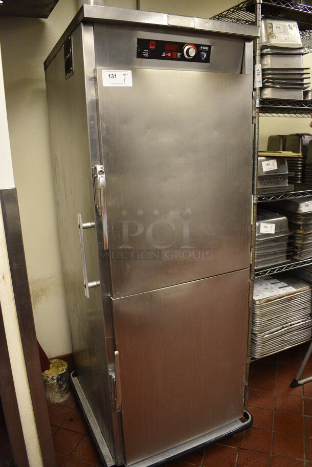 NICE! FWE Stainless Steel Commercial Electric Powered Heated Holding Cabinet on Commercial Casters. 30x35x76. Unit Was Working When Restaurant Closed! - Image 2 of 7