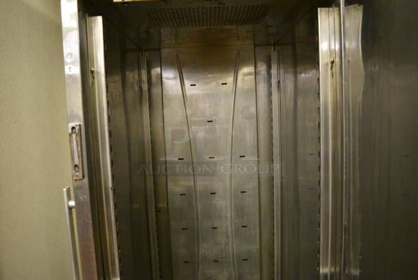 NICE! FWE Stainless Steel Commercial Electric Powered Heated Holding Cabinet on Commercial Casters. 30x35x76. Unit Was Working When Restaurant Closed! - Image 4 of 7