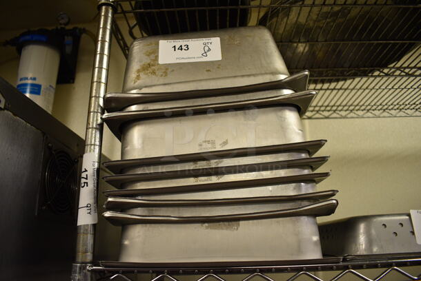 8 Stainless Steel Full Size Drop In Bins. 1/1x6. 8 Times Your Bid! - Image 3 of 3