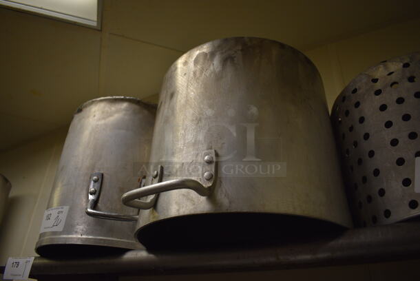 2 Metal Stock Pots. Includes 16x13x14. 2 Times Your Bid! - Image 2 of 2