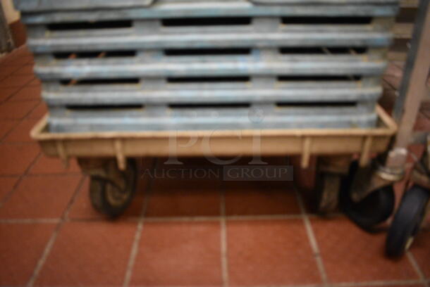 ALL ONE MONEY! Lot of 11 Dish Caddies on Dish Caddy Dolly. 19.5x19.5x7, 21x21x9 - Image 4 of 4