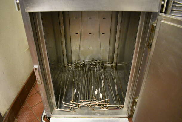 NICE! FWE Stainless Steel Commercial Electric Powered Heated Holding Cabinet on Commercial Casters. 30x35x76. Unit Was Working When Restaurant Closed! - Image 5 of 7