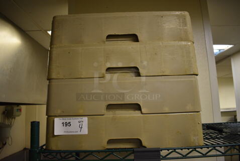 4 Dish Caddies. 19.5x19.5x5. 4 Times Your Bid!