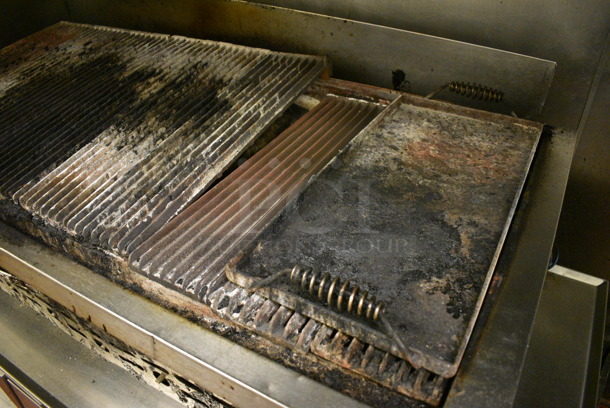 GREAT! Baker's Pride Model XX-10 Stainless Steel Commercial Countertop Gas Powered Charbroiler Grill. 58.5x33x19. Unit Was Working When Restaurant Closed! - Image 3 of 8