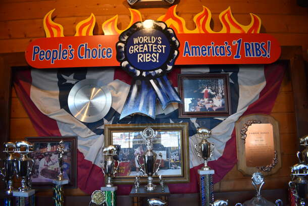 ALL ONE MONEY! Lot of Decorations Including Trophies. BUYER MUST REMOVE - Image 5 of 5
