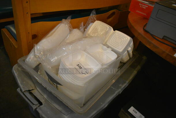 ALL ONE MONEY! Lot of Various Paper Products in Poly Bin! - Image 2 of 3