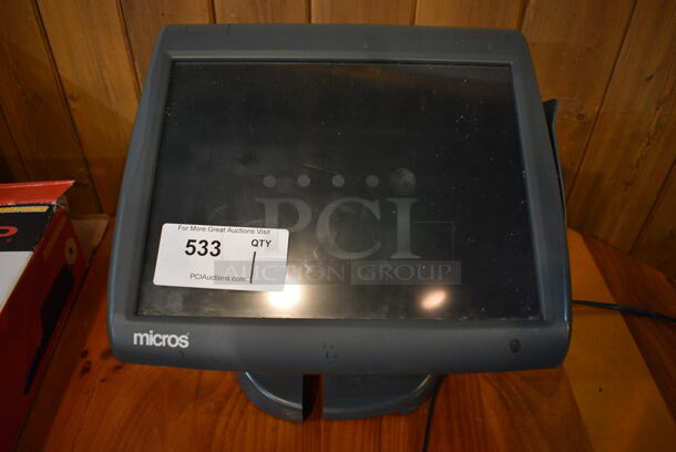 Micros 15" POS System Monitor - Image 1 of 3