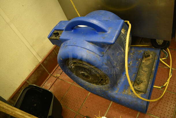 Windsor Blue Poly Air Mover Fan. 16x21x19. Unit Was Working When Restaurant Closed! - Image 2 of 3