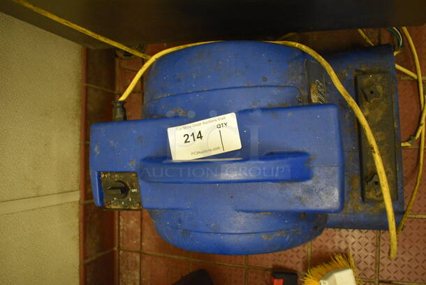 Windsor Blue Poly Air Mover Fan. 16x21x19. Unit Was Working When Restaurant Closed! - Image 3 of 3