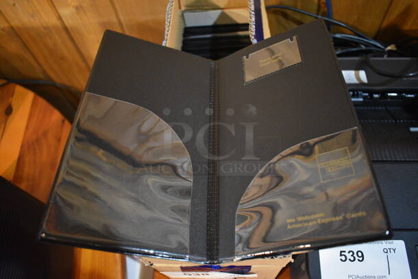 20 Black Check Holders. 5x9.5. 20 Times Your Bid! - Image 2 of 3