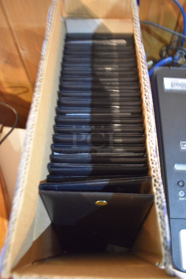 20 Black Check Holders. 5x9.5. 20 Times Your Bid! - Image 3 of 3